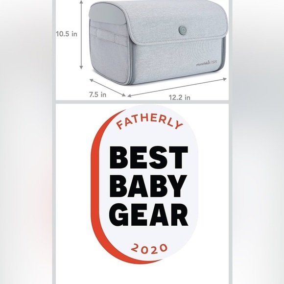 Brand new sealed in box Munchkin® 595™ UV Cleaning Bag, Grey - Picture 3 of 5